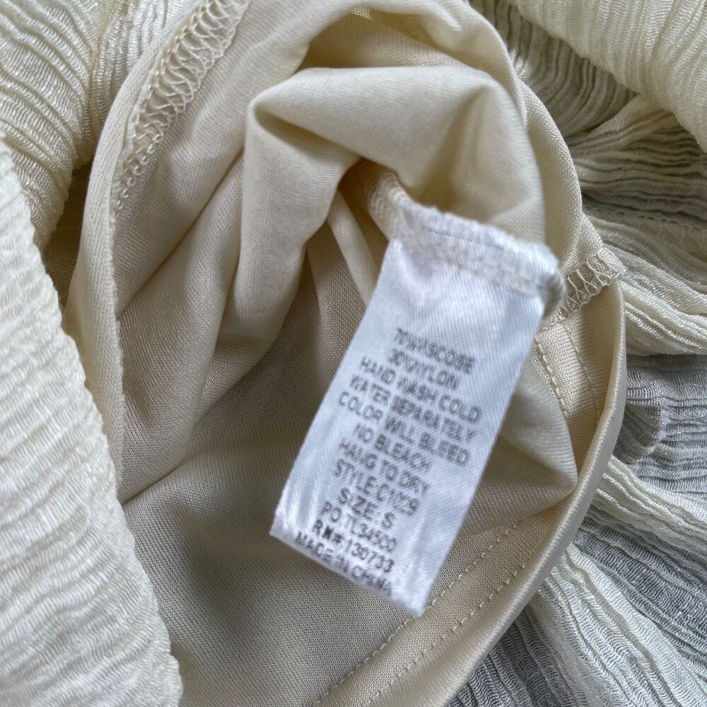 Altar'd State Embroidered Floral Bell Sleeve Boho Dress Small Cream Cottagecore - Picture 9 of 12